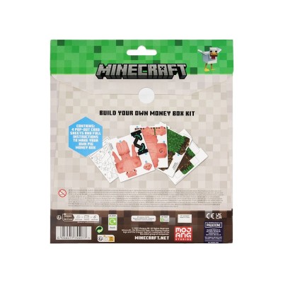 Skarbonka Minecraft Build Your Own Money Bank Treasure Schwein