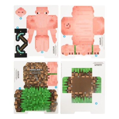 Skarbonka Minecraft Build Your Own Money Bank Treasure Schwein