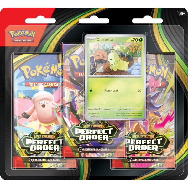 Pokémon TCG: Mega Evolution Perfect Order 3-Pack