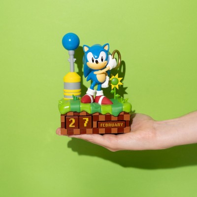 Figurka kalendarz Sonic the Hedgehog 3D perpetual Calendar Sonic