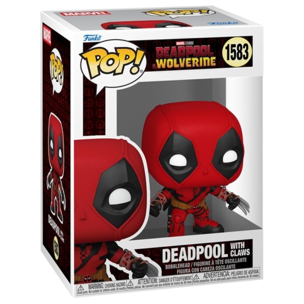 Figurka Funko Pop! Marvel Deadpool 3 serie 4 Deadpool with Claws nr 1583
