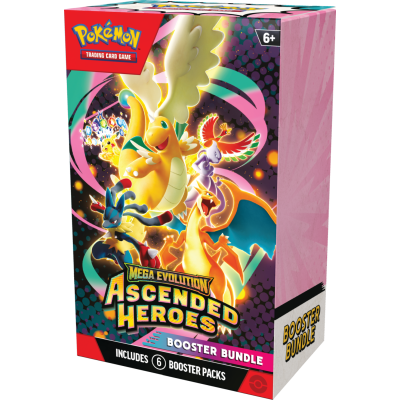 Pokémon TCG: Mega Evolution  Ascended Heroes Booster Bundle