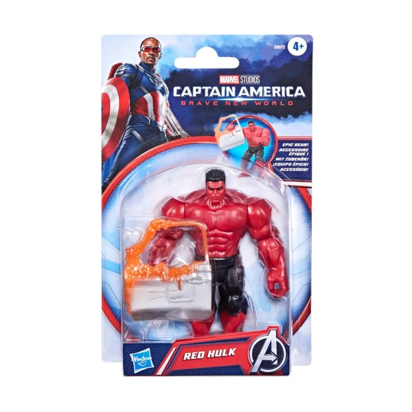 Figurka G0072 Hasbro Marvel Avengers: Captain America Brave New World - Red Hulk 4 10 cm