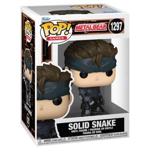 Figurka Funko POP! Metal Gear Solid - Solid Snake nr 1297