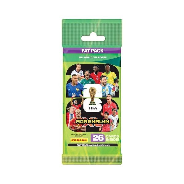 Panini FIFA World Cup 2026 Adrenalyn XL Trading Cards Fatpack