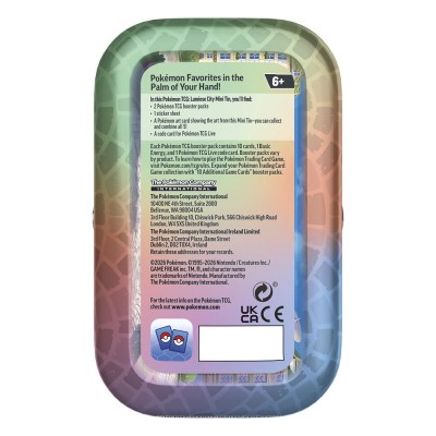Pokémon TCG: Lumiose City Min Tin